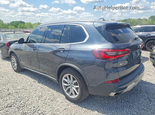 5UXCR4C07L9D49356 2020 BMW X5 Черный Задняя правая четверть