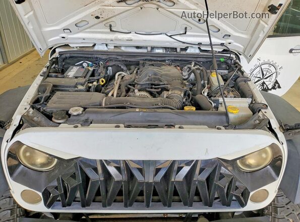 1C4BJWDGXHL524542 2017 JEEP WRANGLER Белый Вид наклейки с VIN-кодом