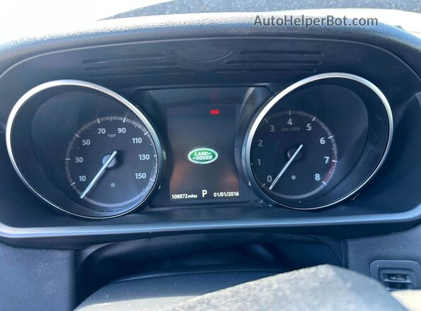 SALRG2RV0L2423093 2020 LAND ROVER DISCOVERY Black Widok wnętrza z przodu