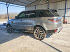 2018 Land Rover Range Rover Sport Hse Серый vin: SALWR2RVXJA800092