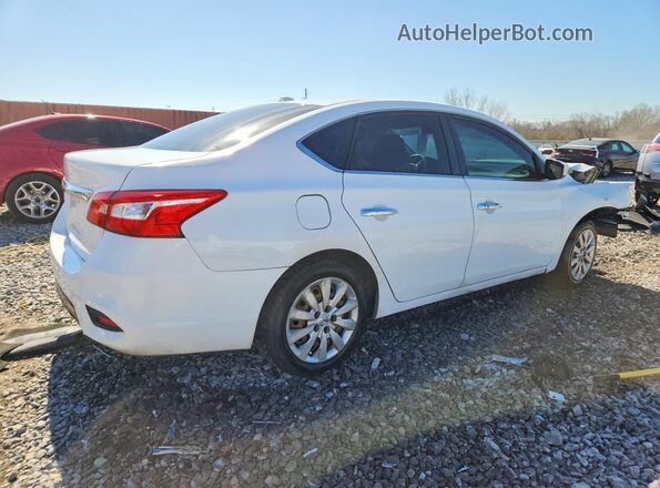 3N1AB7APXHL669607 2017 NISSAN SENTRA White Передня права чверть