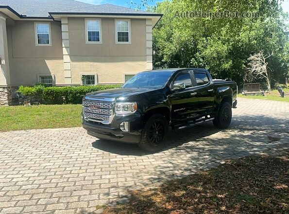 1GTG5EEN9M1171878 2021 GMC CANYON Черный Задняя правая четверть