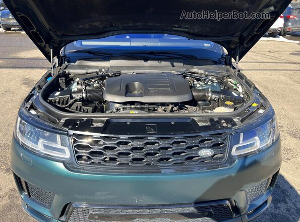 SALWS2RU6MA757967 2021 LAND ROVER RANGE ROVER Green Widok zestawu wskaźników