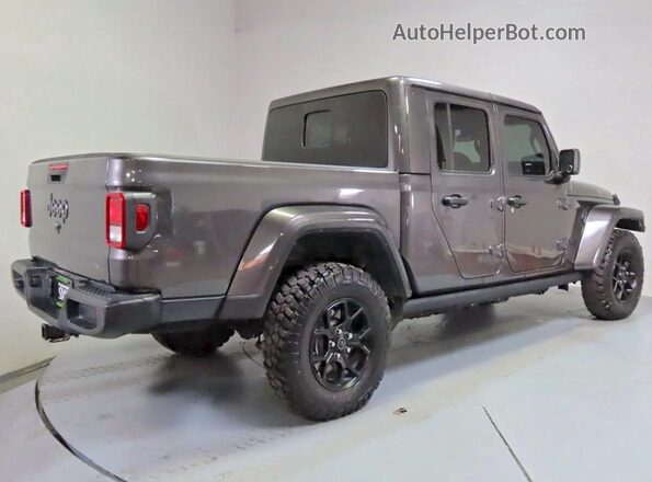 1C6HJTAG8RL130673 2024 JEEP GLADIATOR Угольный Передняя правая четверть