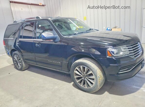 5LMJJ2HT1GEL12166 2016 LINCOLN NAVIGATOR Black Widok z przodu