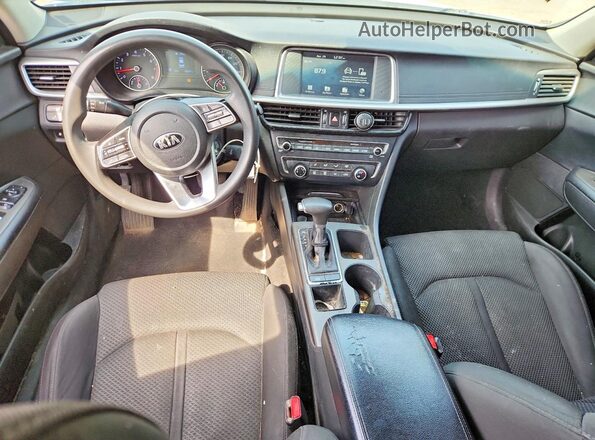 5XXGT4L32KG338410 2019 KIA OPTIMA Белый Вид щитка приборов