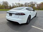 2022 Tesla Model S Белый vin: 5YJSA1E53NF474873