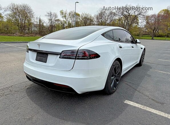 5YJSA1E53NF474873 2022 TESLA MODEL Белый Вид спереди