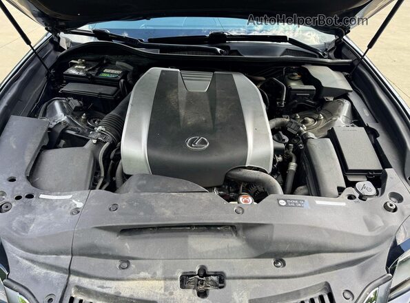 JTHBZ1BL6HA010841 2017 LEXUS GS Серый Вид панели приборов