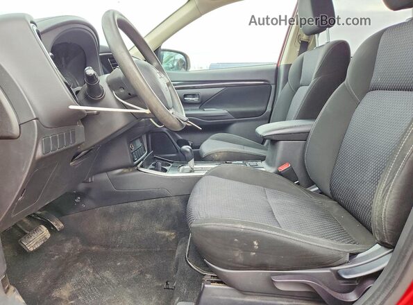 JA4AZ3A32KZ011076 2019 MITSUBISHI OUTLANDER Красный Вид панели приборов
