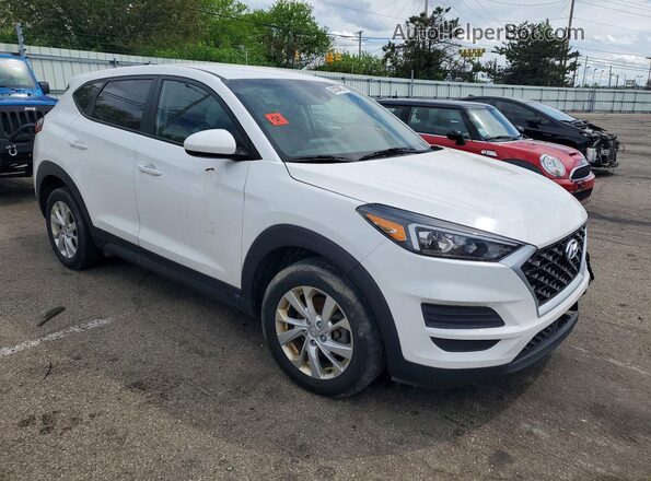KM8J2CA48MU288295 2021 HYUNDAI TUCSON Белый Вид спереди