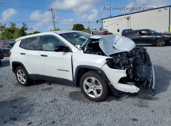 3C4NJDAN8PT507634 2023 JEEP COMPASS Белый Вид спереди