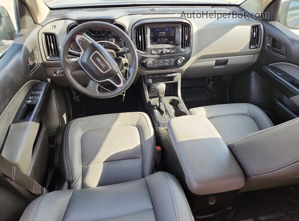 1GTG5BEN1M1179259 2021 GMC CANYON Черный Вид щитка приборов