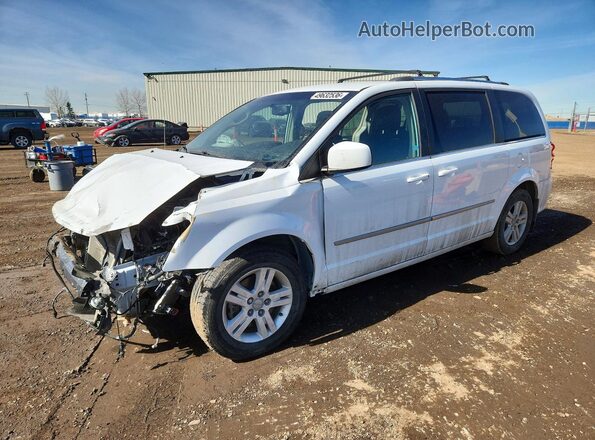 2C4RDGDG1GR241772 2016 DODGE CARAVAN White Vista tres cuartos delantera izquierda