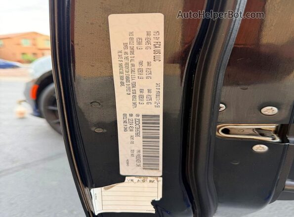 2C3CDXCT2KH578605 2019 DODGE CHARGER Черный Вид задней части салона