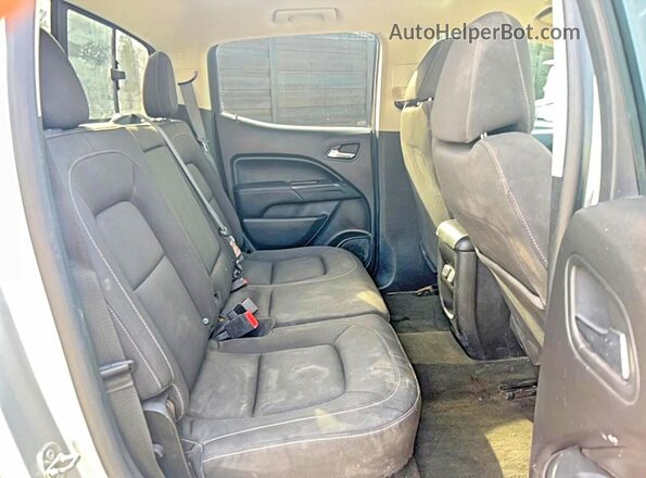 1GTG5CEN7J1221600 2018 GMC CANYON Серый Вид салона спереди