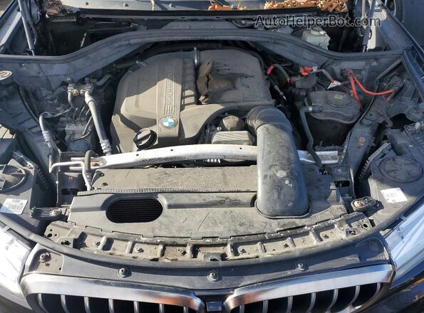 5UXKU2C53G0N78795 2016 BMW X6 Угольный Вид подкапотного пространства