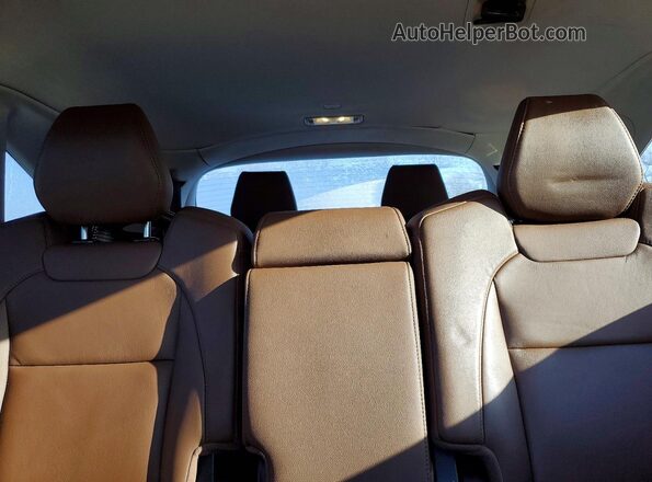 5J8YD4H52JL017902 2018 ACURA MDX Brown Widok wnętrza z tyłu