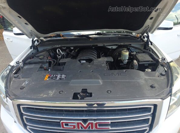 1GKS1GKC5LR286809 2020 GMC YUKON White Widok deski rozdzielczej