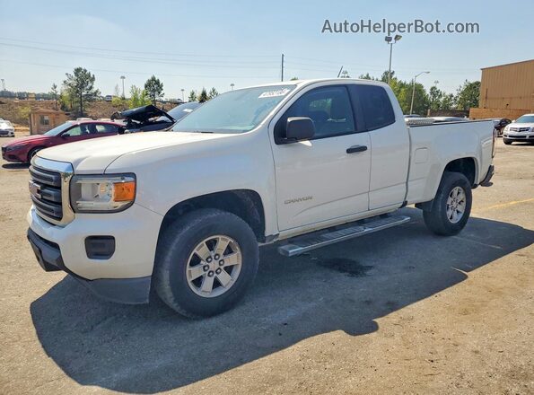 1GTH5BEA3G1346517 2016 GMC CANYON Белый Передняя левая четверть