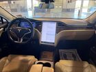 2017 Tesla Model S Синий vin: 5YJSA1E21HF209895