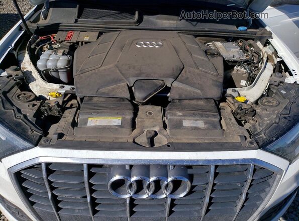 WA1LXAF71LD003077 2020 AUDI Q7 White Вид наклейки з VIN-кодом