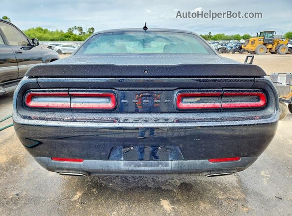 2C3CDZJGXMH556064 2021 DODGE CHALLENGER Черный Вид салона спереди