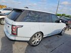 2017 Land Rover Range Rover Supercharged Белый vin: SALGS2FEXHA351813