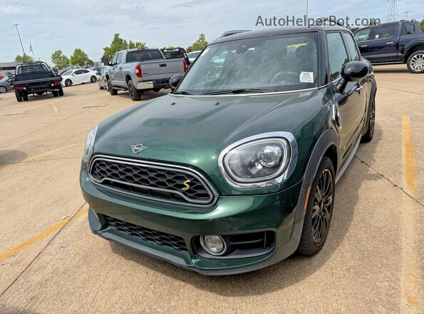 WMZYU7C52K3F94781 2019 MINI COOPER Зеленый Задняя правая четверть