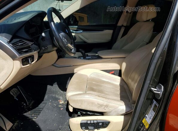 5UXKU6C50G0R34000 2016 BMW X6 Оранжевый Вид панели приборов