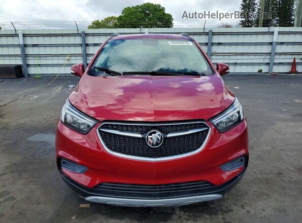 KL4CJASB8KB716788 2019 BUICK ENCORE Бордовый Вид сзади