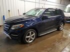 2016 Mercedes-benz Gle 350 4matic Blue vin: 4JGDA5HB6GA709615
