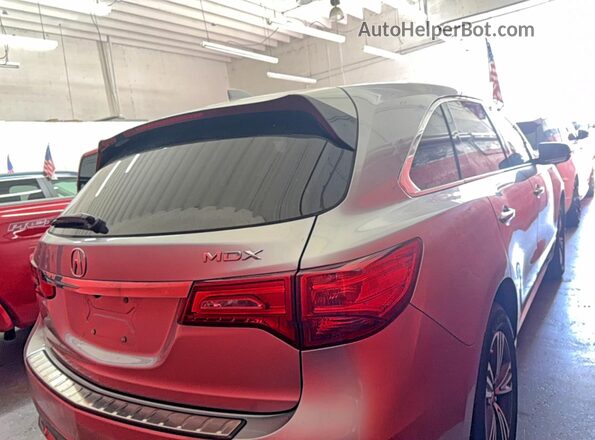 5J8YD3H37JL006631 2018 ACURA MDX Серебряный Вид спереди