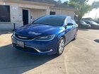 2016 Chrysler 200 Limited Blue vin: 1C3CCCABXGN172625