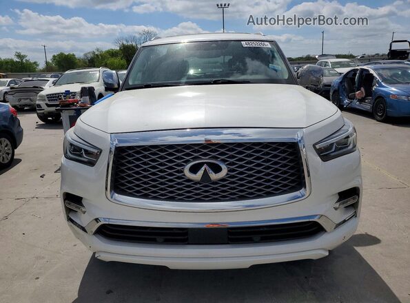 JN8AZ2NE3K9225378 2019 INFINITI QX80 Белый Вид сзади