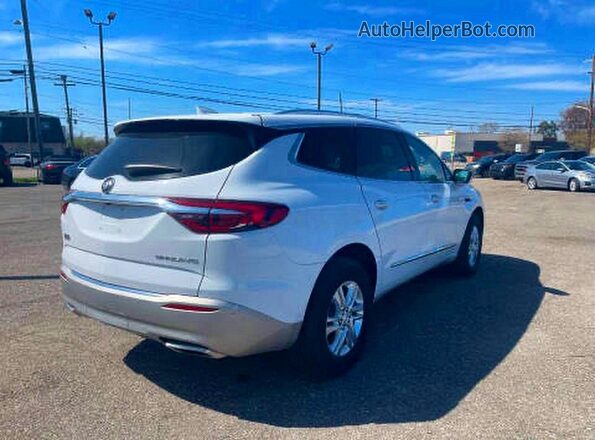 5GAERBKW4MJ263991 2021 BUICK ENCLAVE Белый Передняя правая четверть