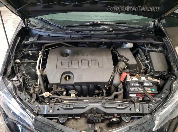 2T1BURHE1JC091076 2018 TOYOTA LL Черный Вид задней части салона