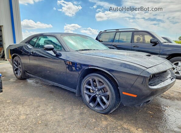 2C3CDZJGXMH556064 2021 DODGE CHALLENGER Черный Вид спереди