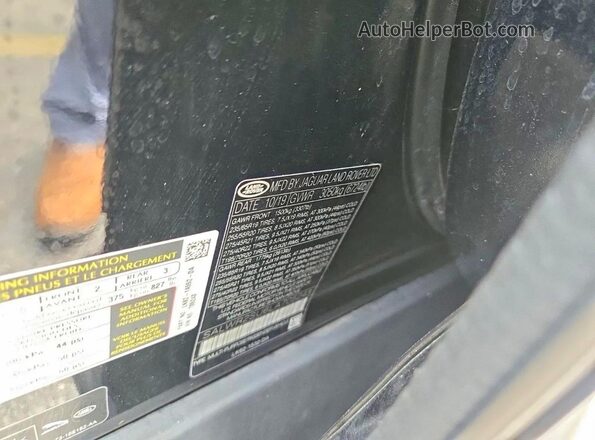 SALWR2SU6LA705243 2020 LAND ROVER RANGE ROVER Черный Вид задних сидений
