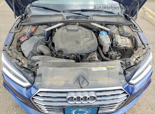 WAUENCF51JA103898 2018 AUDI OTHER Синий Вид подкапотного пространства