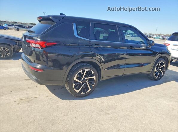 JA4J3TA84NZ050592 2022 MITSUBISHI OUTLANDER Black Przód prawy