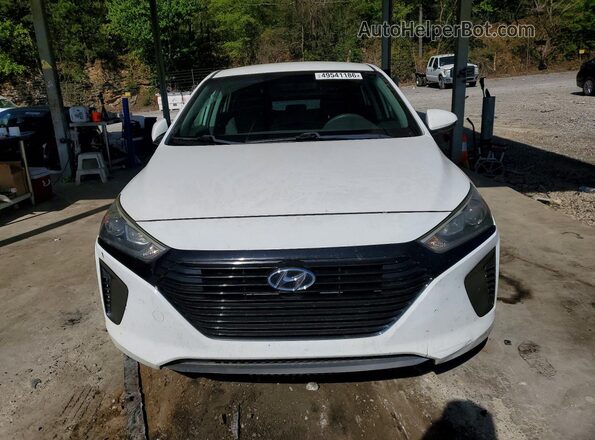 KMHC65LC7KU175206 2019 HYUNDAI IONIQ White Հետևի տեսք