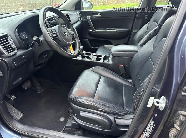 KNDPMCACXK7584463 2019 KIA SPORTAGE Blue Widok z tyłu