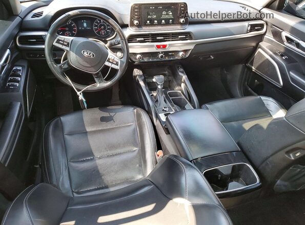 5XYP6DHCXLG037350 2020 KIA TELLURIDE Черный Вид щитка приборов