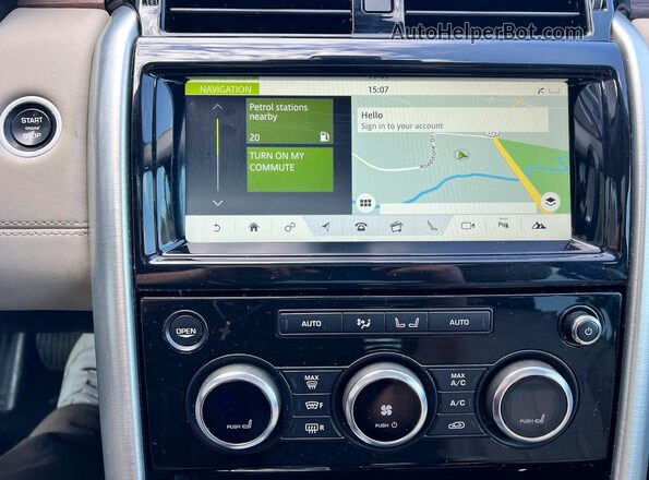 SALRR2RV6JA060070 2018 LAND ROVER DISCOVERY Синий Вид подкапотного пространства
