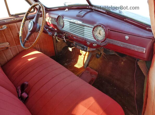 78417465 1948 CHEVROLET OTHER Burgundy Vista del salpicadero