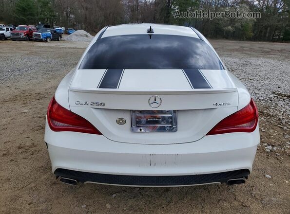 WDDSJ4GB5GN389757 2016 MERCEDES-BENZ CLA-CLASS Белый Вид салона спереди