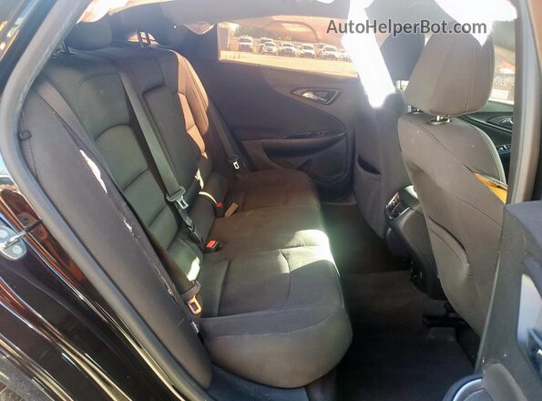 1G1ZD5ST1JF132160 2018 CHEVROLET MALIBU Черный Вид задних сидений