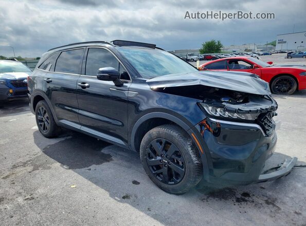 5XYRLDLC8MG051497 2021 KIA SORENTO Черный Вид спереди