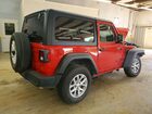 2023 Jeep Wrangler Sport Красный vin: 1C4GJXAN9PW636373